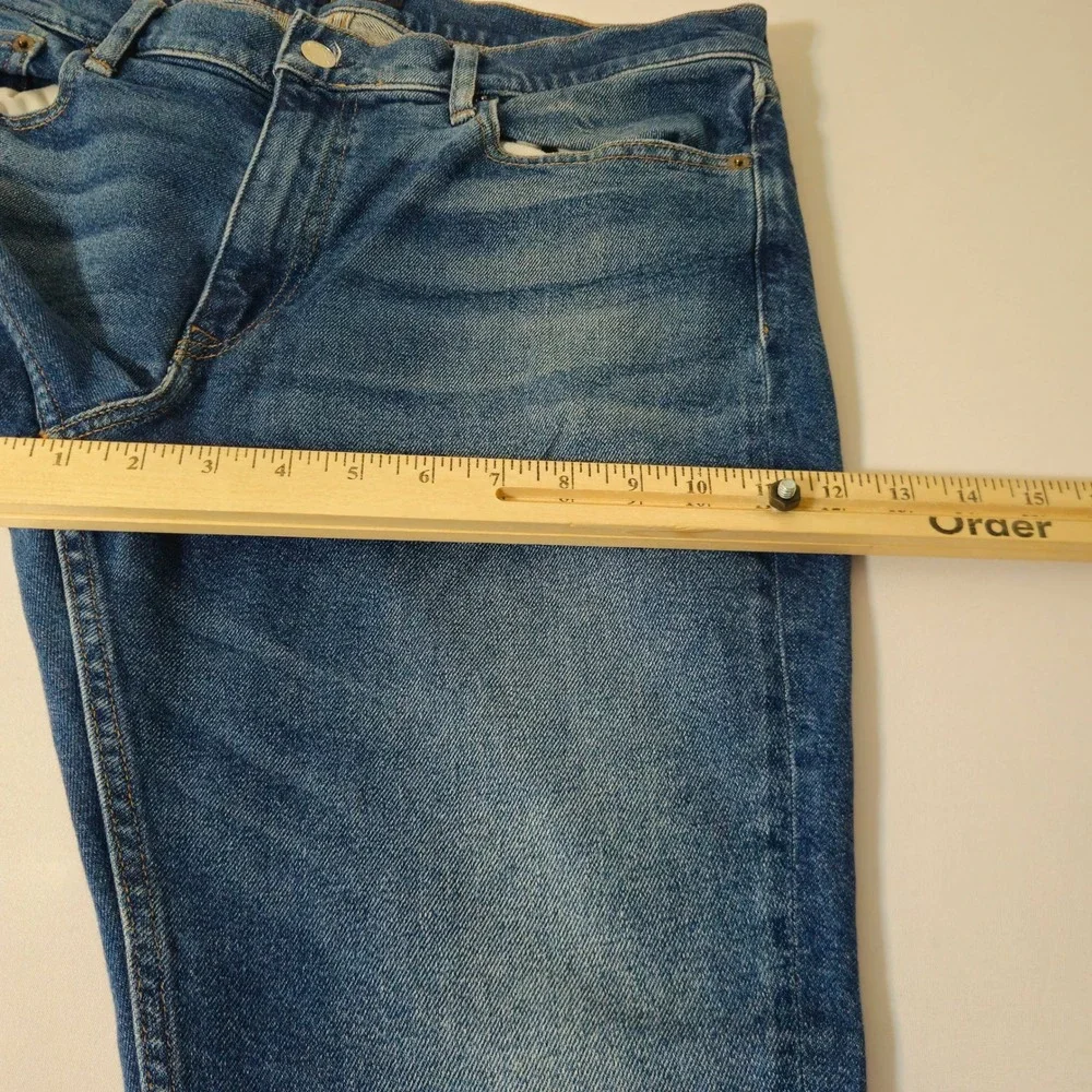 Polo Ralph Lauren Jeans‎ Mens 32 Blue Straight Leg Stretch Denim Medium Wash